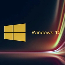system, Windows 10, logo, operating