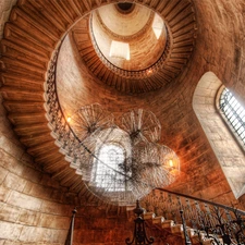 London, Trey Ratcliff, stairway, cloister, Cage