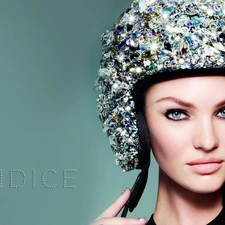 Cap, Candice Swanepoel, make-up