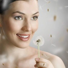 dandelion, Women, make-up