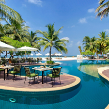 Hotel hall, spa, Maldives, Pool