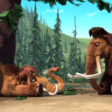 mammoths, Ice Age 2, Ice Age