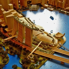 model, Singapur, Marina Bay Sands