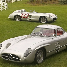 vintage, Mercedes 300 SLR