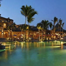 Hotel hall, Cabo San Lucas, Mexico