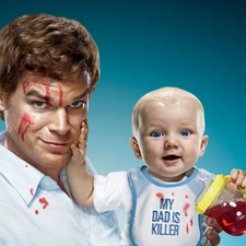 a man, Cup, Michael C. Hall, Kid