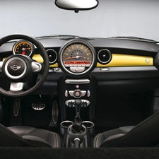 Mini Cooper, interior