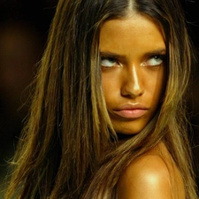 face, Adriana Lima, model