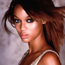 face, Tyra Banks, model