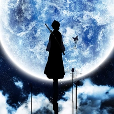 moon, bleach, Rukia