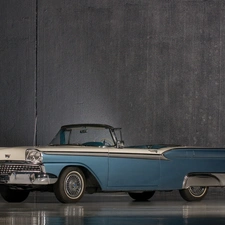 vintage, Ford Galaxie, motor car