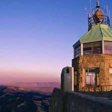 Lighthouse, Mountains