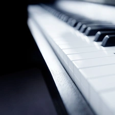 music, piano, keys