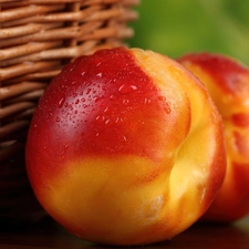 Two, nectarines