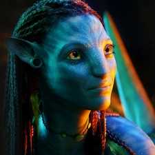 Neytiri, Avatar, Face