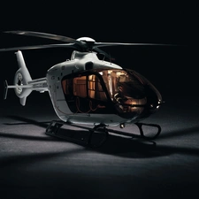 Helicopter, Night