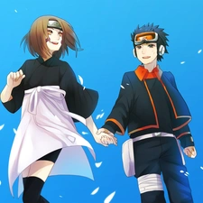 Rin Nohara, Naruto, Obito Uchiha