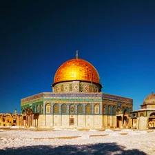 Israel, mosque, Dome of the Rock, Jerusalem