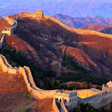 Great Chinese Wall, panorama