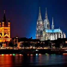 nigh, rhenium, colony, chair, River, panorama, Church