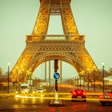 France, Eiffla Tower, Paris