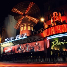 France, Moulin Rouge, Paris