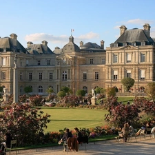 Park, Luxembourg, palace