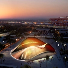 pavilion, Szanghai, Arab, Emirates, United States, Expo-2010