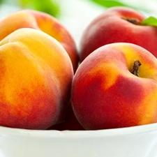 four, peaches