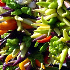 peppers, various, Variations