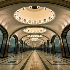 platform, Moscow, metro