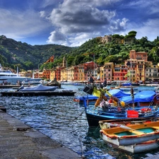 Italy, port