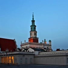 town hall, Old Market, Poznań