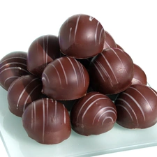 round, pralines