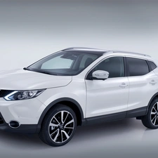 Qashqai, White, Nissan