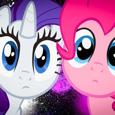 Pinkie Pie, My Little Pony, Rarity