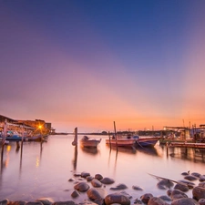 River, boats, Harbour