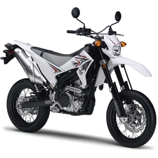 Yamaha WR 250X, tires, road