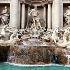 Sights, Fontanna Di Trevi, Rome