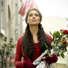 rouge, Women, bouquet