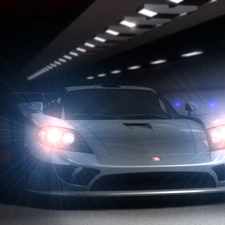 Saleen S7, tunnel