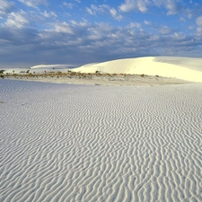Sand, Desert, White
