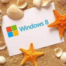 Shells, Windows 8, Sand