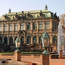 palace, Germany, Schloss Zwinger, Dresden