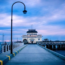 pier, sea