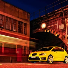 Yellow, Seat Leon Cupra R