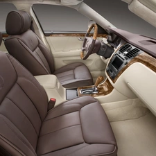 leathers, Cadillac DTS, seats