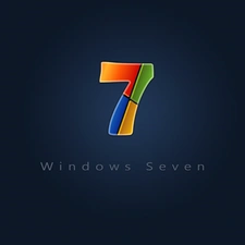 windows, Coloured, seven, Seven