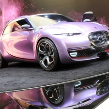 Citroen Revolte, futuristic, shape, reflection