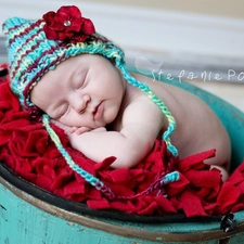 shawl, Kid, Bonnet